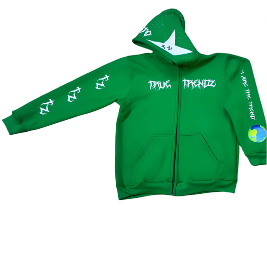 You are the Trend Sweatsuit ( Green Top Only)