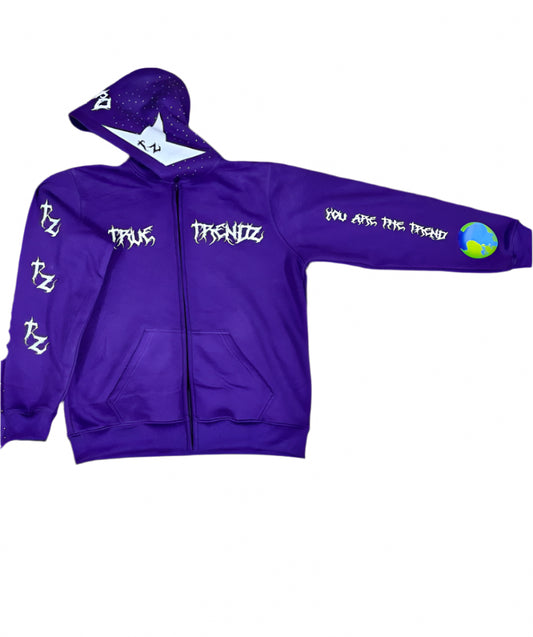 You Are The Trend Sweatsuit( Purple Top Only)