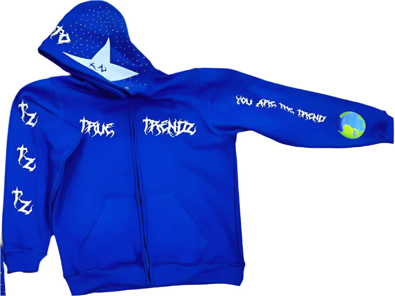 You Are The Trend Sweatsuit(Blue Top Only)