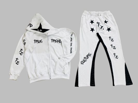 You Are The Trend Sweatsuit( White Full Set)