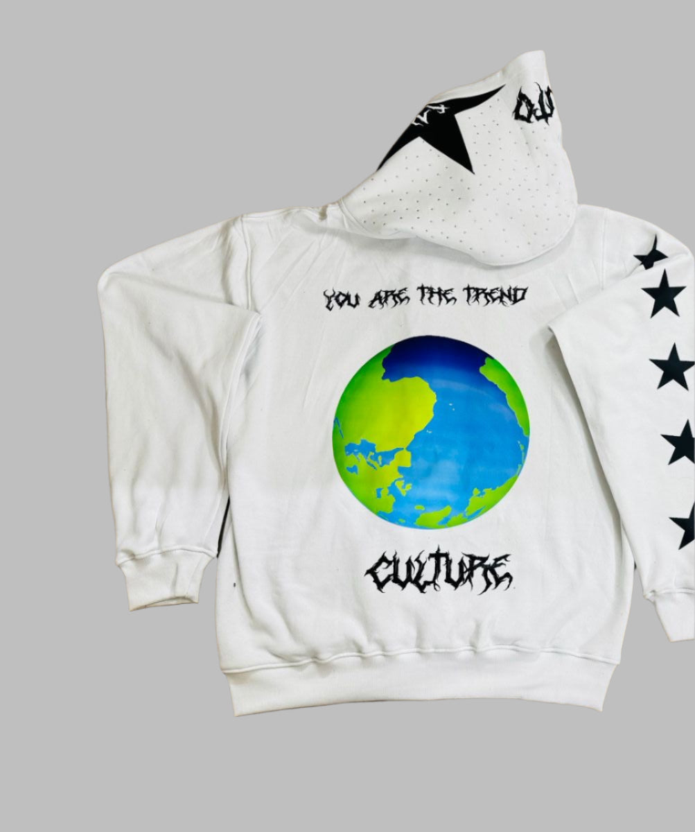 You Are The Trend Sweatsuit( White Top Only)