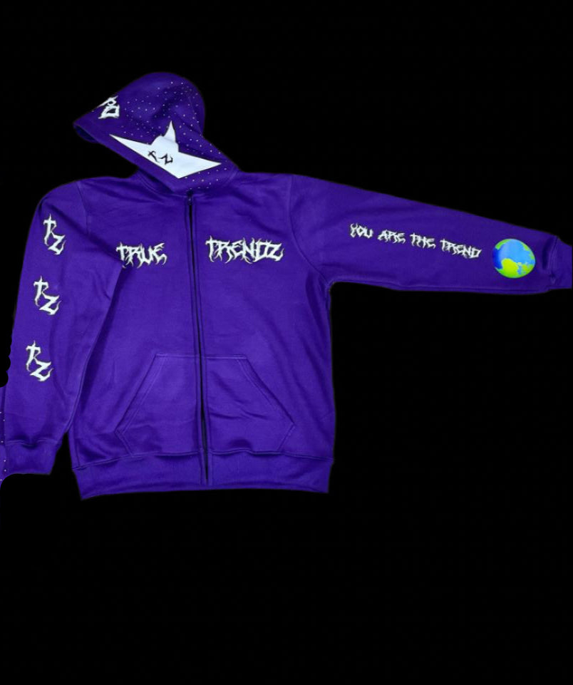 You Are The Trend Sweatsuit( Purple Top Only)